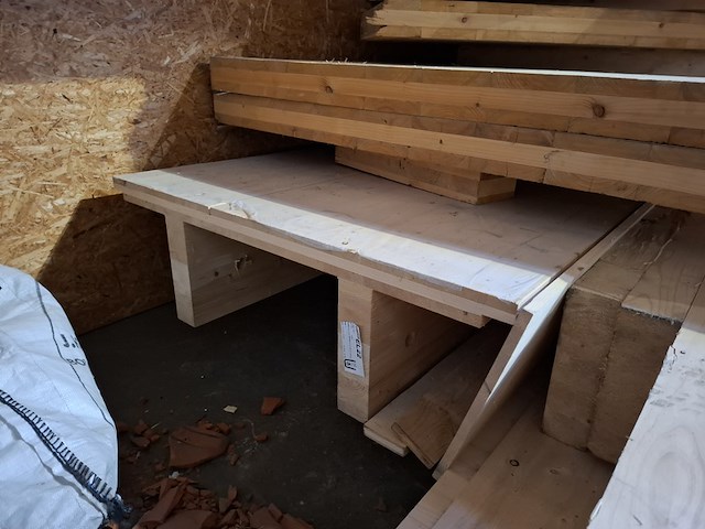 Partij houtmateriaal - afbeelding 6 van  9