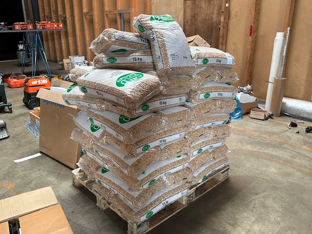Partij houtpellets (ca. 750 kg) - afbeelding 2 van  4