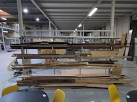 Partij houtplaatmateriaal, planken en latten - afbeelding 2 van  10