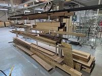 Partij houtplaatmateriaal, planken en latten - afbeelding 3 van  10