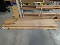 Partij houtplaatmateriaal, planken en latten - afbeelding 9 van  10