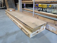 Partij houtplaatmateriaal, planken en latten - afbeelding 10 van  10