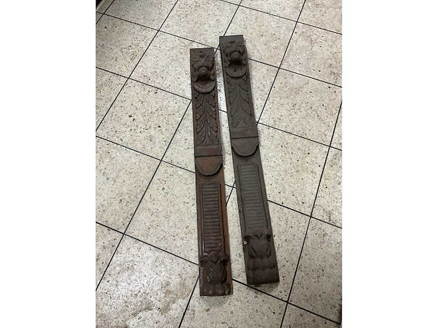 Partij houtsnijwerken panelen - afbeelding 7 van  8