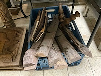 Partij houtsnijwerken panelen - afbeelding 8 van  8