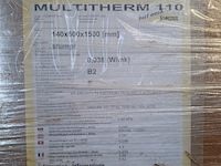 Partij houtvezel isolatie, op 6x pallet schneider, o.a. multitherm 110 - afbeelding 6 van  12