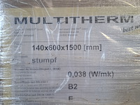 Partij houtvezel isolatie, op 6x pallet schneider, o.a. multitherm 110 - afbeelding 7 van  12