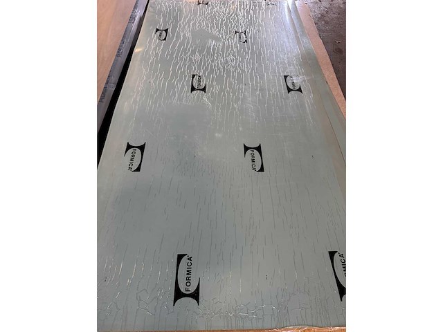 Partij hpl platen circa 300x130cm o.a. formica - afbeelding 4 van  18