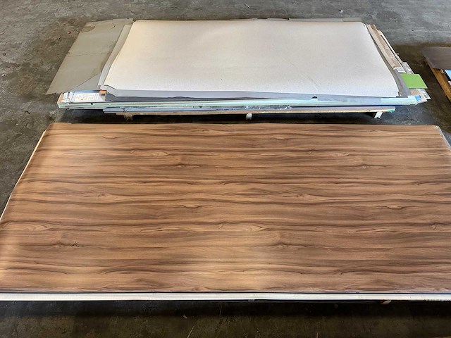 Partij hpl platen circa 300x130cm o.a. formica - afbeelding 7 van  18