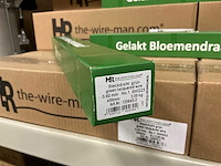 Partij hr bloemendraad groen 0,60mm no.1 swg23 400mm 2kg per verpakking (87x) - afbeelding 3 van  4