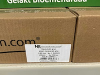 Partij hr bloemendraad groen 0,60mm no.1 swg23 400mm 2kg per verpakking (87x) - afbeelding 4 van  4