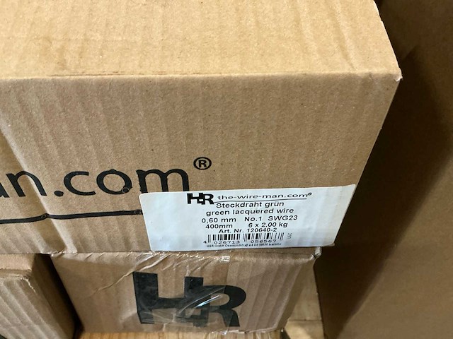 Partij hr gelakt bloemendraad 0.60mm no.1 swg23 400mm 2kg (156x) - afbeelding 5 van  5