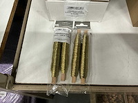Partij hr wikkeldraad goud 0,5mm/100gr 2 stuks (60x) - afbeelding 1 van  3
