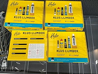 Partij hubo klus lijmboxen (10x) - afbeelding 1 van  2