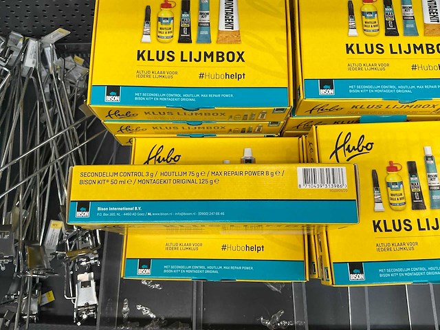 Partij hubo klus lijmboxen (10x) - afbeelding 2 van  2