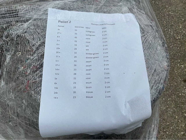 Partij huchem vloerpads - afbeelding 7 van  7