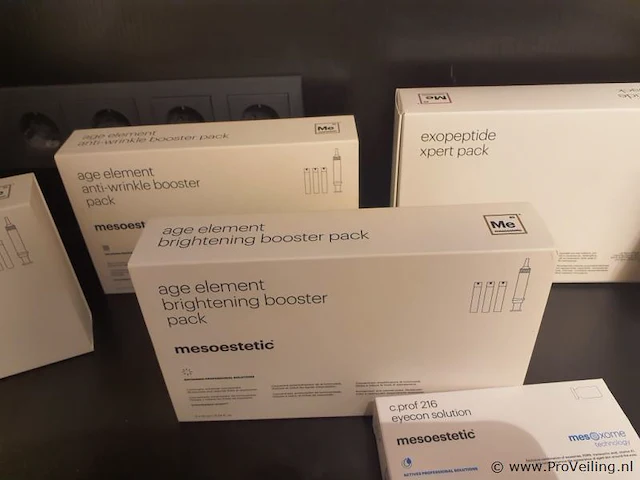 Partij huidverzorgingsproducten o.a. mesoestetic professionele booster- en ampulkit - afbeelding 5 van  7