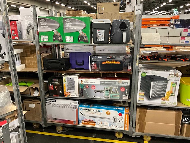 Partij huishoudelijke apparaten en gereedschappen retourgoederen - afbeelding 1 van  3