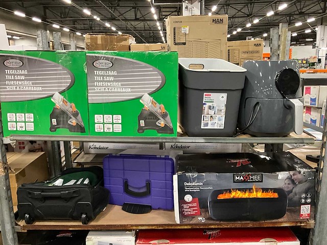 Partij huishoudelijke apparaten en gereedschappen retourgoederen - afbeelding 2 van  3