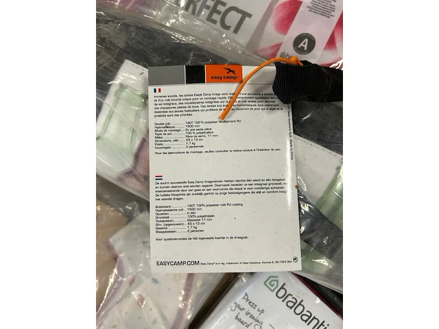 Partij huishoudelijke artikelen en accessoires w.o. brabantia, bestway en tomado - afbeelding 7 van  8