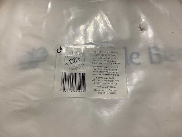 Partij humble bee imkerpak/jas - diverse maten (70x) - afbeelding 5 van  10