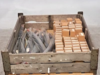 Partij hydraulische slangen en pakkingen, o.a flexion