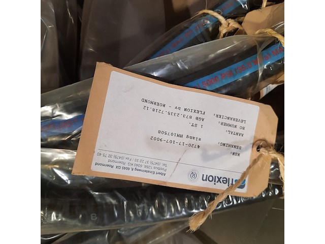 Partij hydraulische slangen, o.a. gates - afbeelding 5 van  7