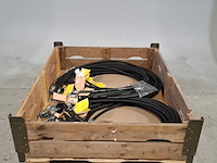 Partij hydraulische slangen