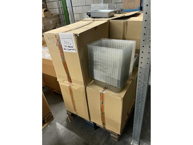 Partij ice cream bakken & deksels (2145x) - afbeelding 5 van  6