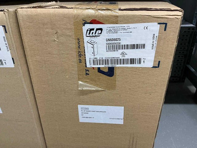 Partij ide diverse pl st wand kasten (18x) - afbeelding 3 van  10