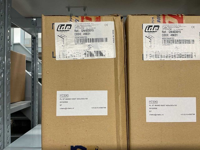 Partij ide diverse pl st wand kasten (18x) - afbeelding 6 van  10