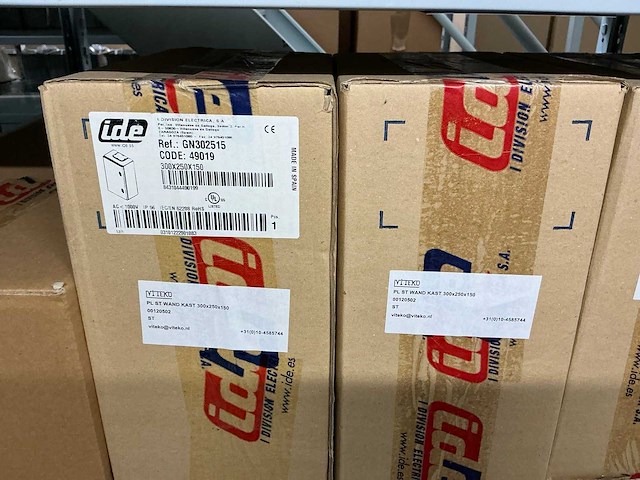 Partij ide diverse pl st wand kasten (18x) - afbeelding 8 van  10