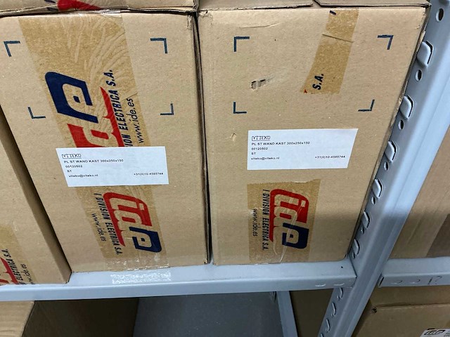 Partij ide diverse pl st wand kasten (18x) - afbeelding 10 van  10