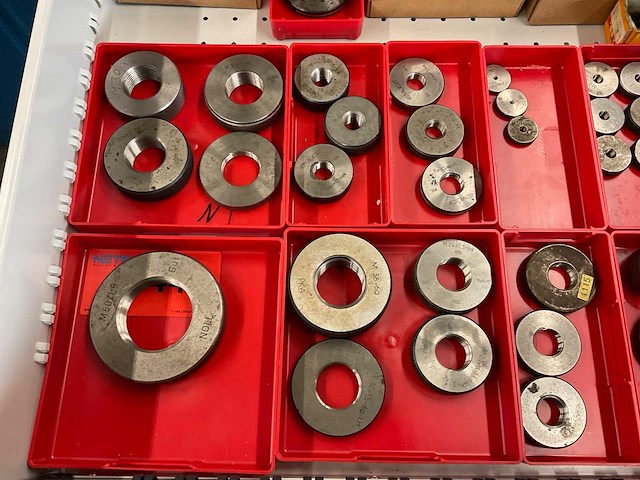 Partij ijkringen , raadkalibers en snijgereedschap - afbeelding 5 van  5