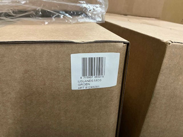 Partij ijslands mos groen 3kg (18x) - afbeelding 3 van  3