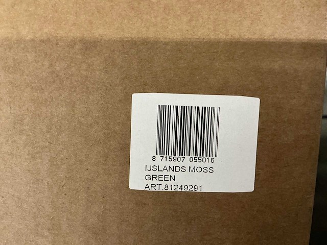 Partij ijslands moss green 3kg per doos (40x) - afbeelding 3 van  4