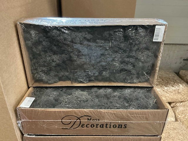 Partij ijslands moss zwart (138x) - afbeelding 1 van  2