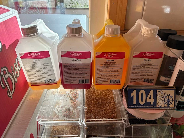 Partij ijssalonbenodigdheden en verpakkingsmaterialen - afbeelding 9 van  10