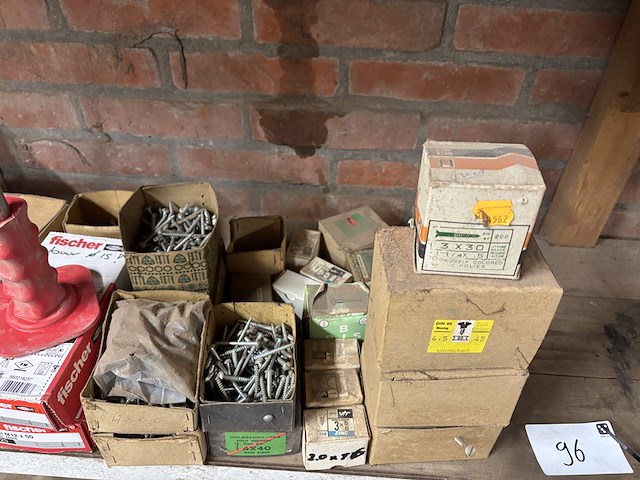 Partij ijzerwaar en diversen o.a. fischer en wurth - afbeelding 5 van  9