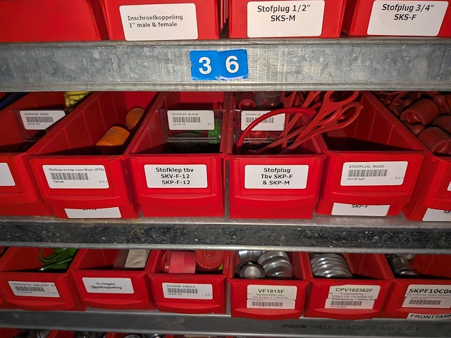 Partij ijzerwaren o.a. manometers - afbeelding 48 van  56