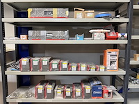 Partij ijzerwaren w.o. schroeven, spijkers, pluggen w.o. dyna plus, hjz, fischer - afbeelding 1 van  14