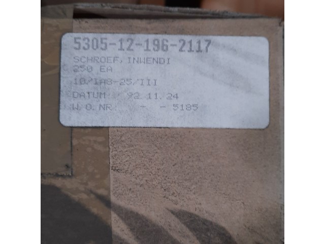 Partij inbusbouten - afbeelding 3 van  6