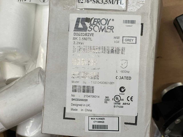 Partij industriële automatisering - leroy somer, hitachi - afbeelding 6 van  8