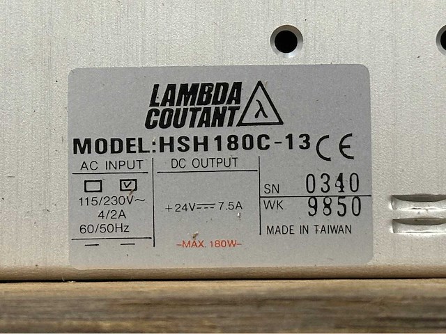 Partij industriële automatisering & electronica incl. power supplies en servomotoren - afbeelding 3 van  12