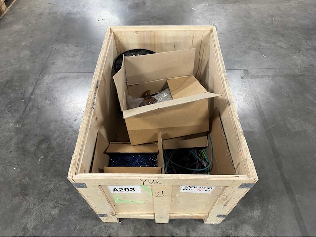 Partij industriële bekabeling koper / kabel (81kg) - afbeelding 5 van  7