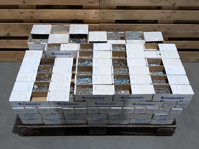 Partij industriële bevestigingsmaterialen en ijzerwaren, fabory - afbeelding 15 van  21