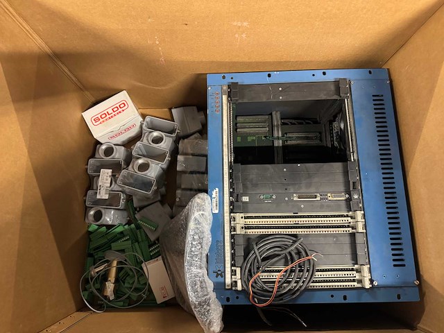 Partij industriële elektronica/automatisering plc cabinet - afbeelding 2 van  7