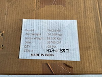 Partij industriële wandplank shelfie a - 65cm x 35cm (69x) - afbeelding 4 van  4