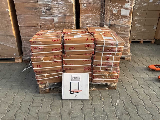 Partij industriële wandplank shelfie b - 35cm x 35cm (91x) - afbeelding 2 van  4