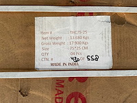 Partij industriële wandplank shelfie d - 25cm x 75cm (96x) - afbeelding 4 van  4