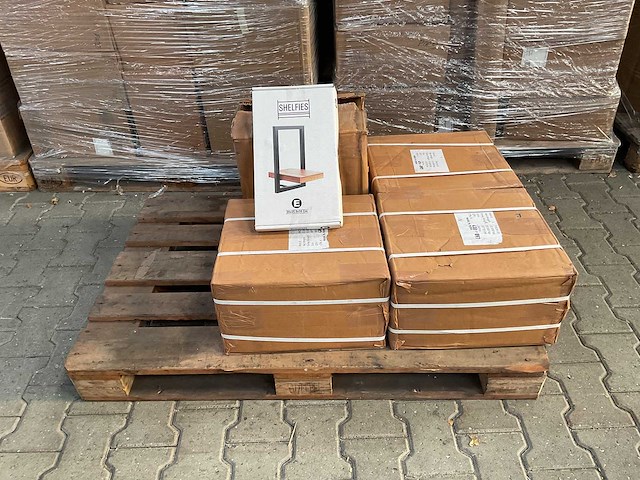 Partij industriële wandplank shelfie e - 20cm x 35cm (28x) - afbeelding 4 van  4
